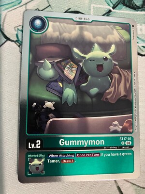 Gummymon ST17-01 U Digimon Starter Deck 17: Double Typhoon NM