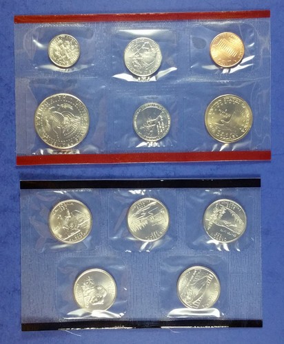 2005 U S Mint Set 22 Coin Uncirculated Set Complete Philadelphia & Denver W/OGP - Picture 6 of 9