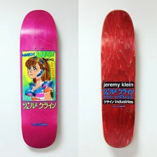 Jk Industries Gonz Dream Girl Hand Screened Skateboard Deck Jeremy Klein Signed