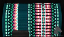 Western Horse Saddle Pad Blanket 100% New-Zealand Wool - Custom Your own Design