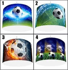 COOL FOOTBALL GOAL  Ceiling Light Lampshade  4 DESIGNS IN 2 SIZES 10" 12" 