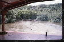 SL98 Original Slide 1982  Hawaii Kauai smith’s  boat view Wailua River  694a