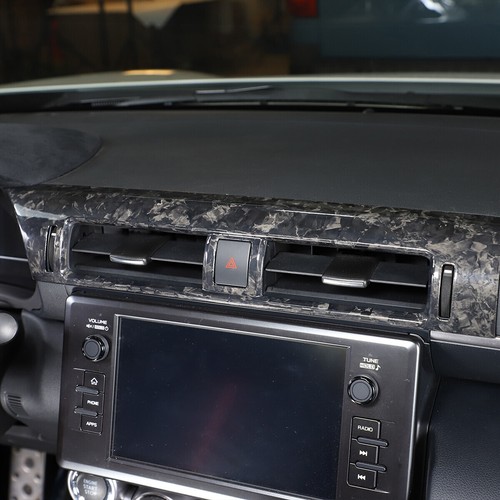 Forged Carbon Console Air Vent Panel Cover Trim For Toyota 86/Subaru BRZ 2022 - Picture 6 of 12