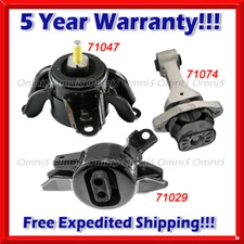 N270 Fits 2013-2016 Hyundai Elantra GT 1.8L 2.0L AUTO Motor & Trans Mount 3pc