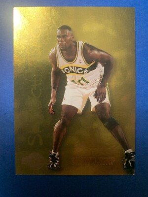 Shawn Kemp 1995-96 Skybox Skytech Force #SF10 Supersonics