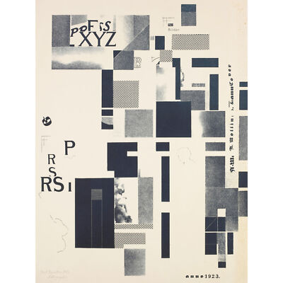 Kurt Schwitters Composite Dada riesiges Wandbild Poster Druck