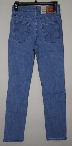 Levi’s Women's 724 High Rise Slim Straight Jeans 4 Short W 27 L 30 New w/ Tags - Picture 2 of 15
