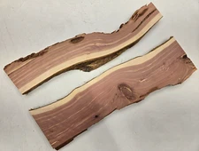 33"  NICE Red Cedar Slabs Lumber Wood Kiln Dried