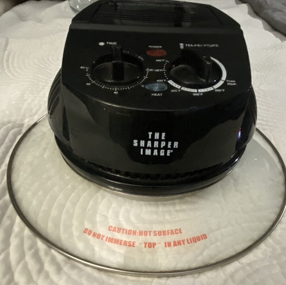 Sharper Image Super Wave Oven 8217 Lid Powered Top eBay