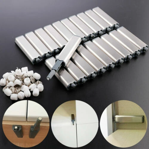 10/20X Push to Open System Damper Buffer Door Cabinet Drawer Hinge Heavier Catch - Image 2 of 4