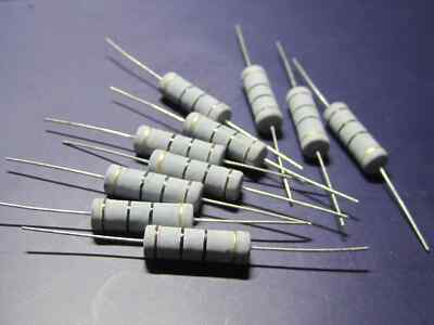 5W 60pcs Resistor Pack (1Ω-1MΩ 30 Values) ±5% for Power Circuits & LED Drivers