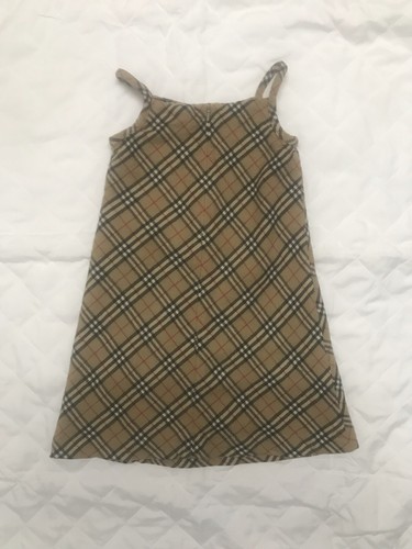 Burberry London Nova Check Vintage Girls Strap Dress - Picture 2 of 10