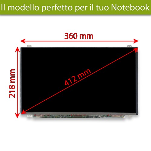 Display 15,6 compatibile con ASUS F553MA F555LA F541S F555L 40pin 1366x768 - Foto 2 di 6