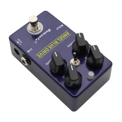 Demonfx ANGEL BLUE DRIVE Guitar Effect Pedal Overdrive With 2 mode