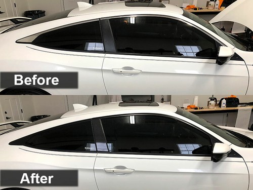 Crux Motorsports Crux Moto Side Marker Tint – Smoke Cover For Honda Civic 2016–2021 Coupe, Sedan, Hatch 10th Gen Civic Accessories - Foto 10