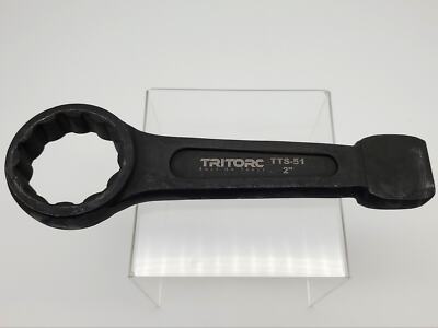 Tritorc TTS-51 2'' Slugging Spanner Wrench Ring Type 10-7/8''L Straight Handle