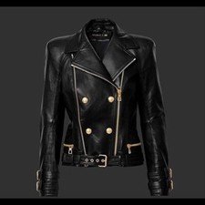 Balmain X Hm Leather Jacket
