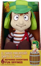 El Chavo Parlanchin CHATTY EL CHAVO 18" Plush Doll 6 sayings in Spanish NEW