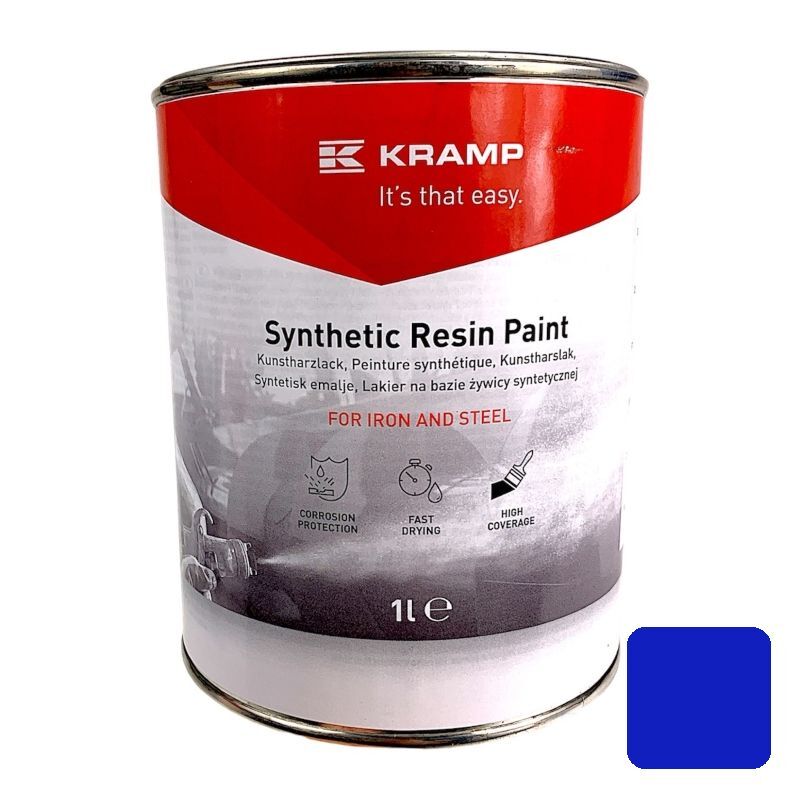 Vernice colore blu neon per trattore Iseki - 1 Litro