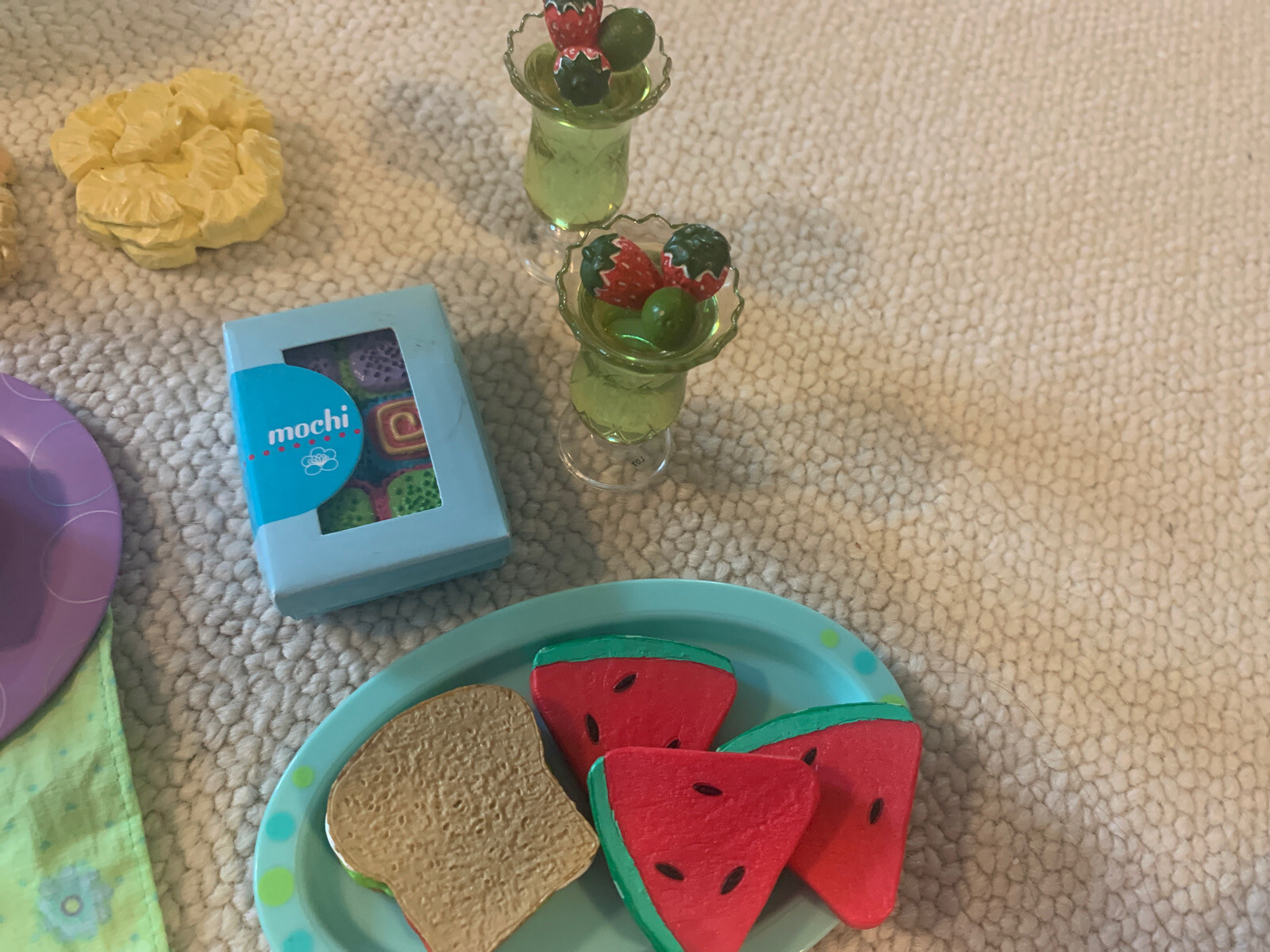 American Girl Doll Play Food Lot