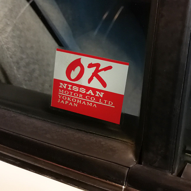 OK NISSAN DECALS, STICKERS for Inside/Outside Window, Datsun, 240Z ...