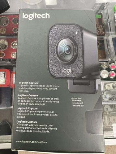 Logitech StreamCam Plus (Graphit) Full HD Kamera für Live Streaming 960-001280 - Bild 3 von 4
