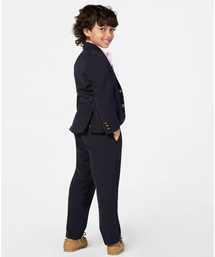 Tommy Hilfiger Alexander Blazer Little Boys Size 6 Navy Blue Formal Suit jacket - Picture 3 of 7