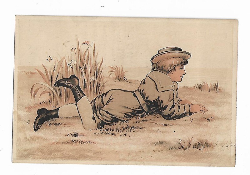 Trade Card Conqueror Laundry Wringer Westervelt Hardware Groceries Oberlin Ohio
