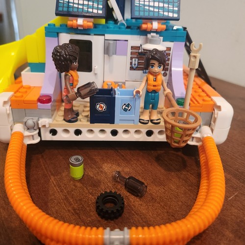 Lego Friends Sea Rescue Boat 41734 No Box Or Manual *Appears Complete* Retiring - Picture 3 of 11