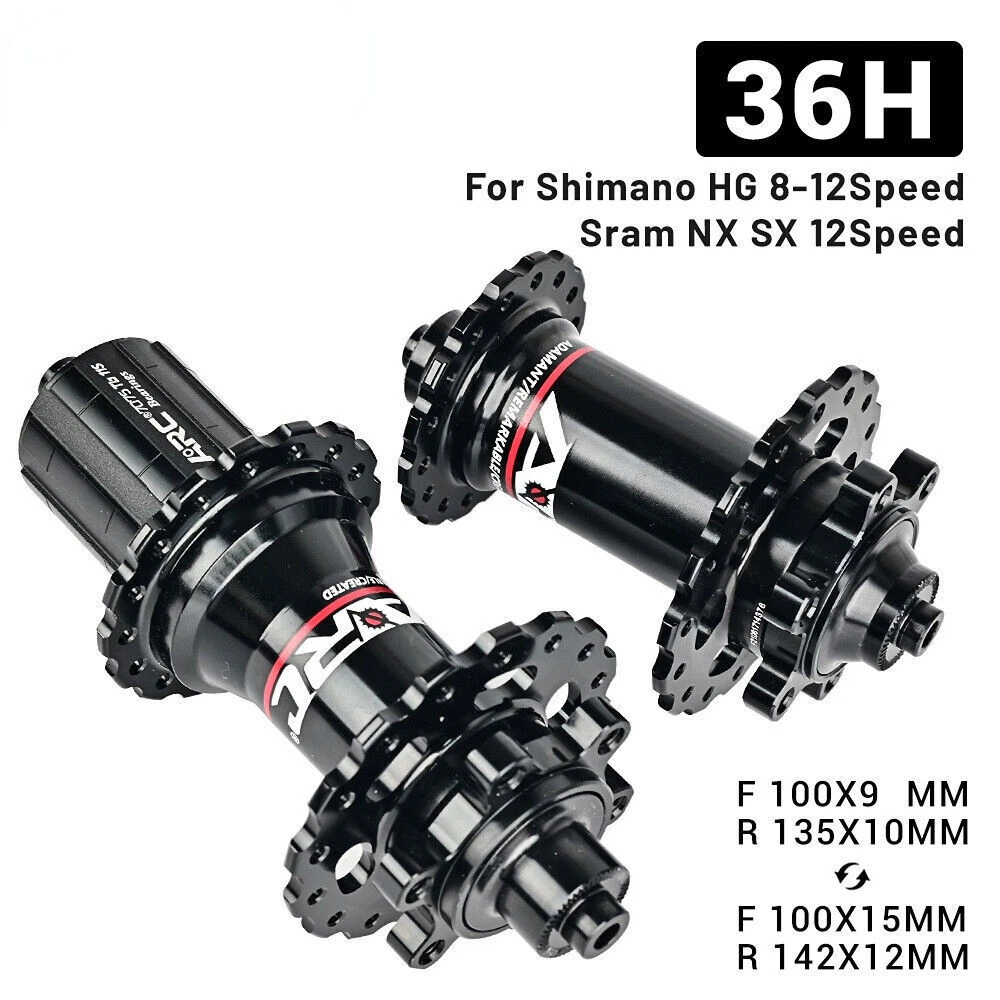 Mountain bike cheap hubs 36 holes