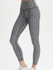 Varley Womens Animal PrintLuna Legging Full Length High Rise Workout Size Small