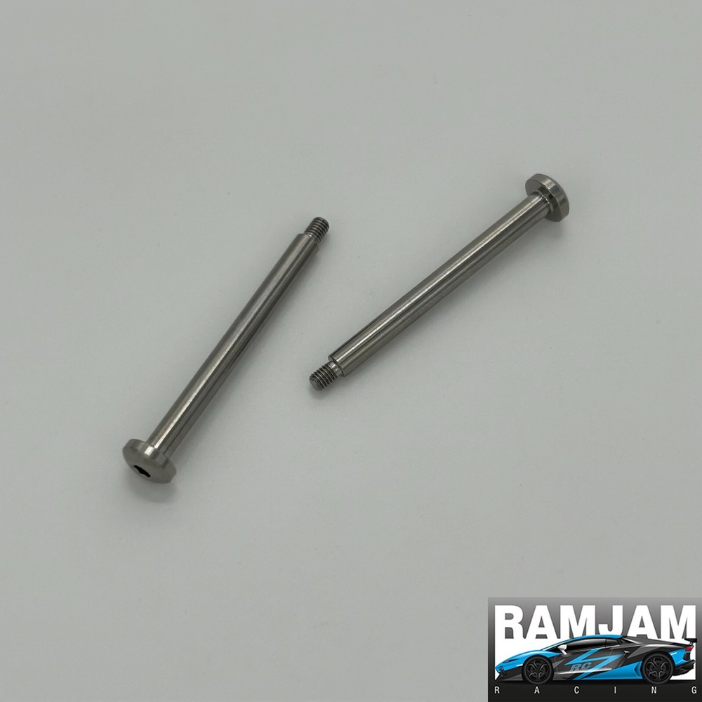 Arrma Notorious 6s Titanium Rear Outer Hinge Pin Set