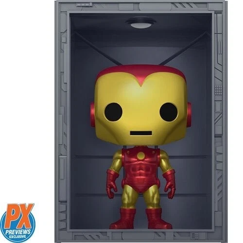 Funko Pop! Deluxe: Marvel - Hall of Armor: Iron Man Model 4 PX EXCUSIVE #1036
