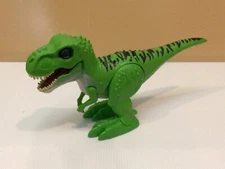 ZURR ROBO ALIVE ATTACKING T-REX GREEN DINOSAUR ROBOTIC PET WALKING ROARING WORKS