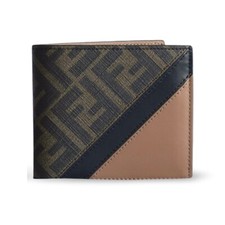 Fendi FF Leather Bifold Wallet