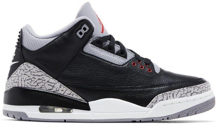 シューズ(女性用) Air Jordan 3 RETRO OG BLACK CEMENT Jordan 3 Retro OG Mid Black Cement for Sale | Authenticity