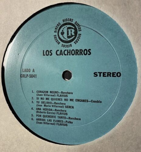 Los Cachorros - La Musica Maciza De TEJANO JUAN VILLARREAL CRLP-5041 Tex Mex - Imagen 3 de 3