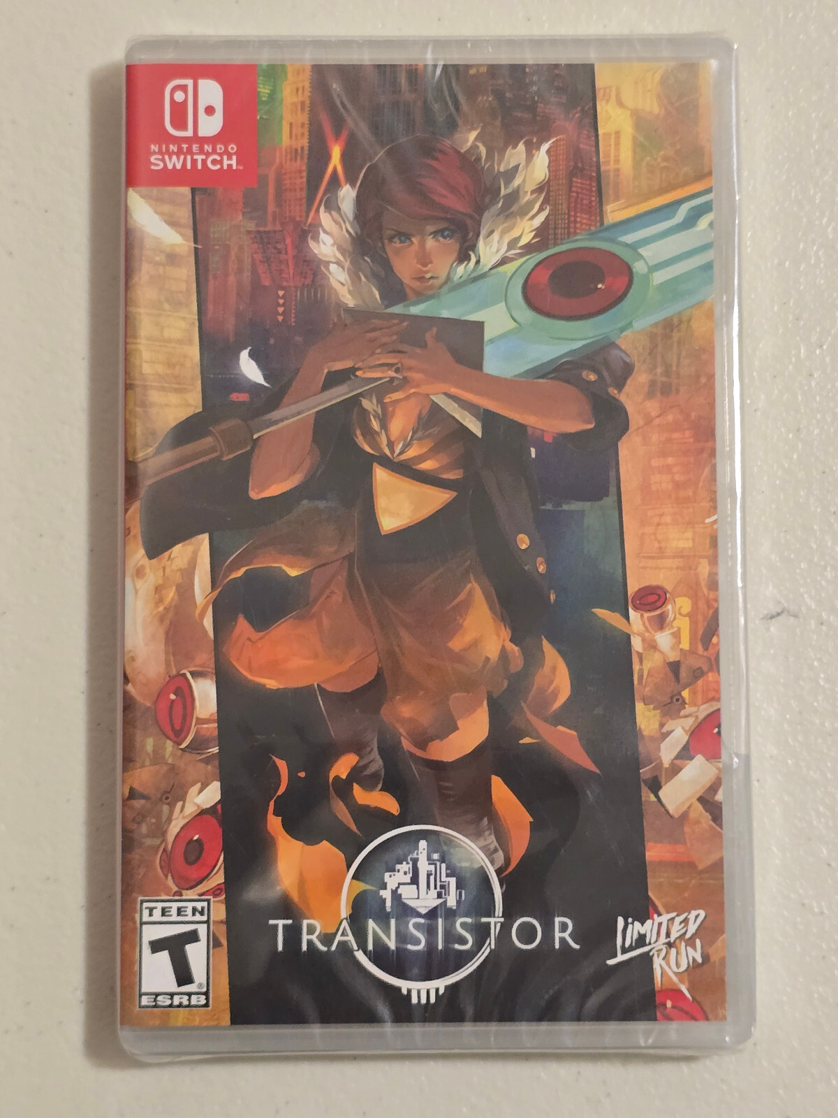 Transistor (Switch, 2019) Limited Run Games #039 Supergiant used