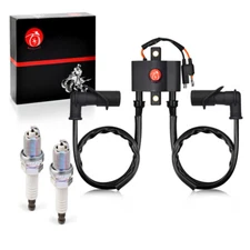 Ignition Coil Spark Plug & Cap For Polaris Sportsman 600 700 Sportsman MV7