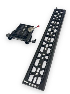 SHOOTVILLA 19mm/15mm Base Dovetail Tripod Plate 24'' for ARRI Standard camera