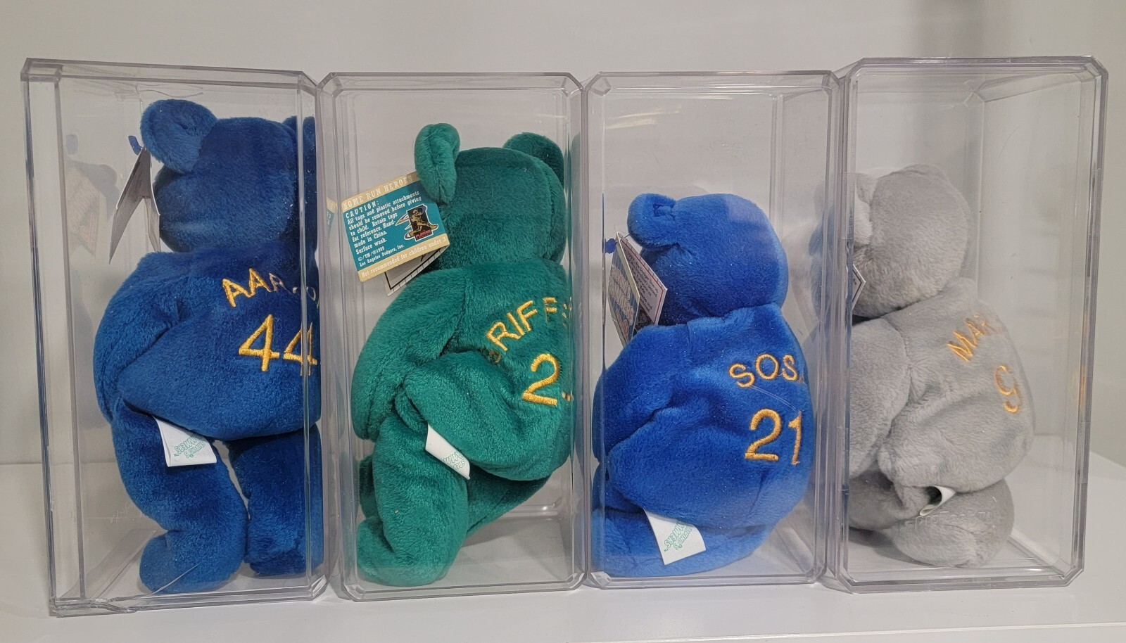 LOT of 4 Salvino's Bammers Baseball Homerun Heroes Limited Series