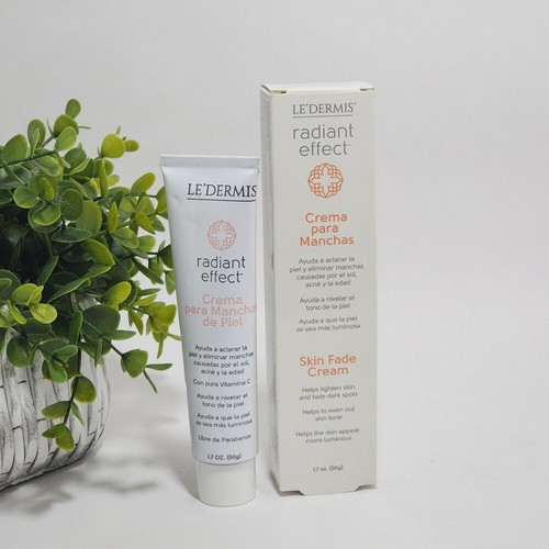 Ledermis Radiant Effect Skin Lightening Cream Fade Treatment Dark Spots 1.7 oz - Picture 3 of 5