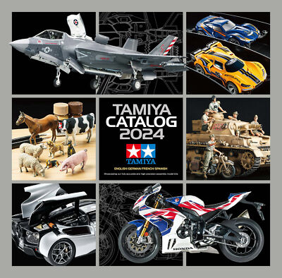 Tamiya Plastik Modellbau Katalog 2024 GB, DE, F Nr 64451