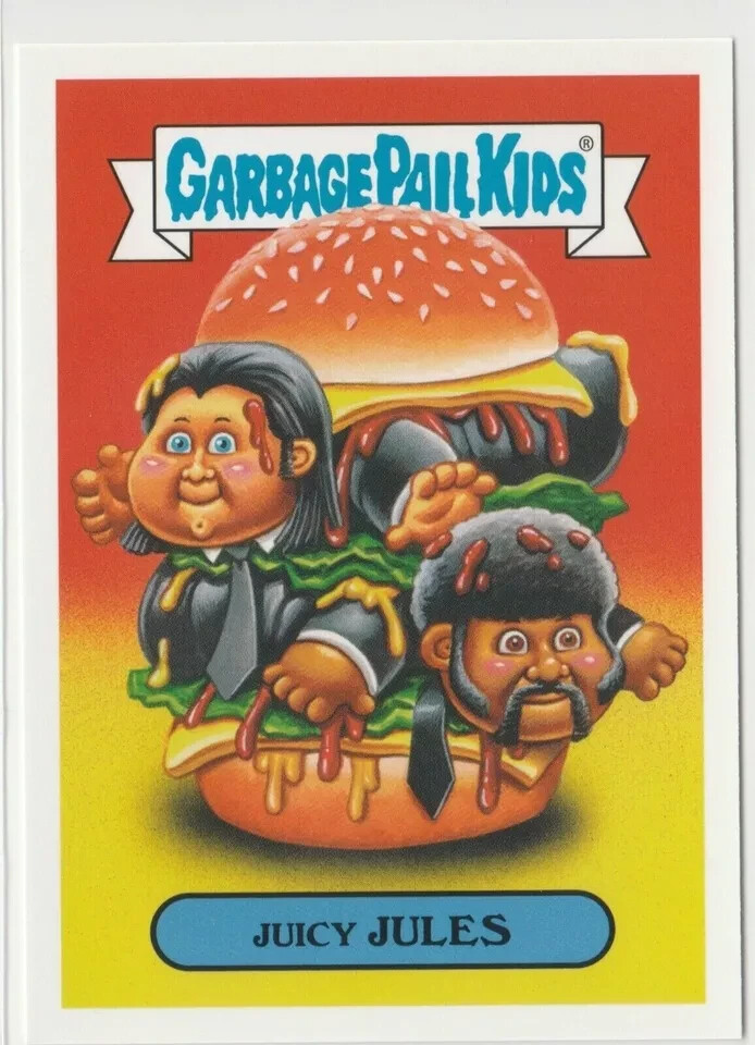 Juicy Jules #14a Garbage Pail Kids GPK 2019 We Hate the 90s Trading Card