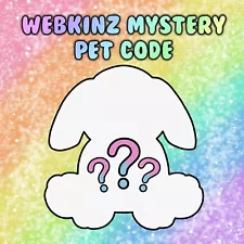 Mystery Webkinz Classic Pet CODE