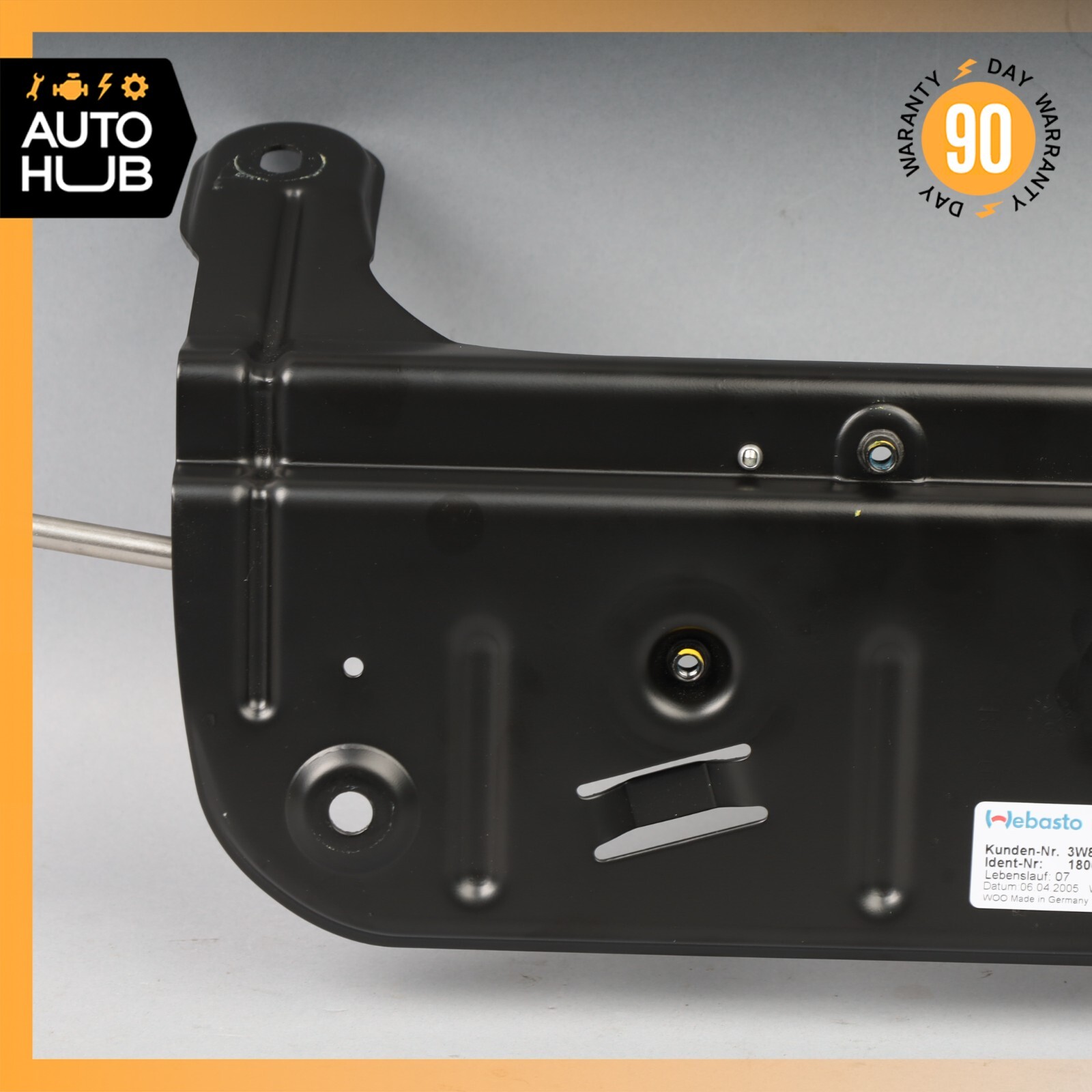 03-06 Bentley Continental GT Coupe Rear Spoiler Motor Mounting Bracket OEM 31k