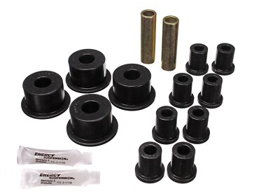 Energy Suspension for 65-72 Dodge Charger (w/ 2in Main Eye) Black Rear Leaf Spri