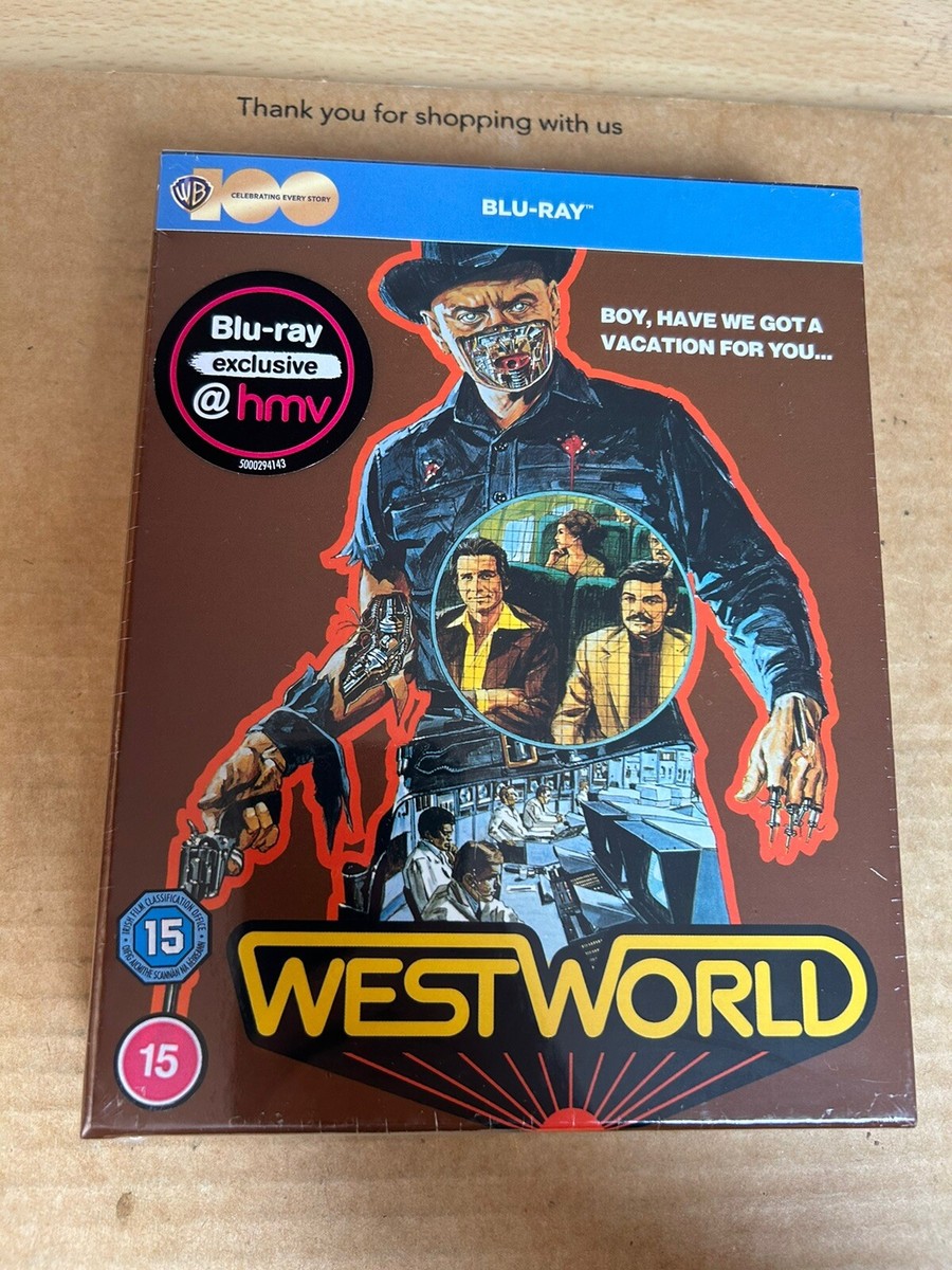 Westworld (1973) Limited Cine Edition Blu Ray SteelBook NEW SEALED Reg  Free
