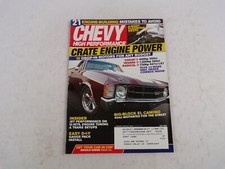 July 2008 Chevy High Performance Crate Engine Power Big Block El Camino 454ci