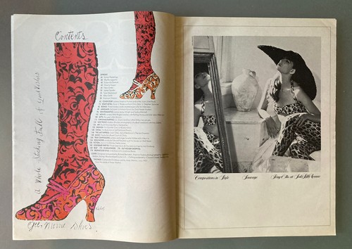 Andy Warhol Interview Magazine December 1987 Anjelica Huston Old Summer Palace - Picture 3 of 6